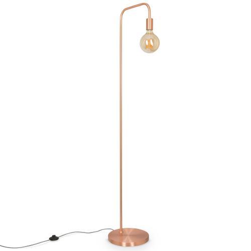 Celio Copper Floor Lamp Oliver Bonas
