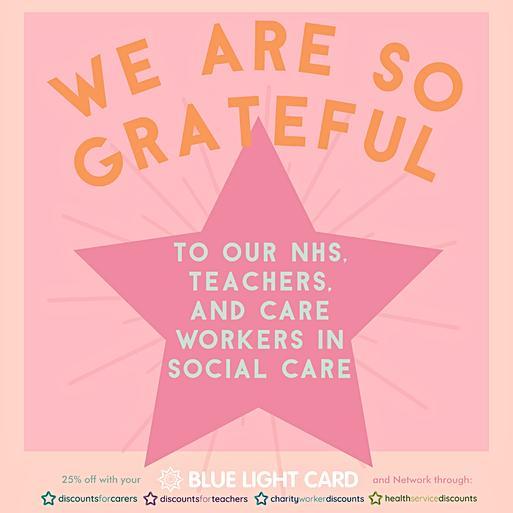 Blue Light Card Key Worker Discounts Oliver Bonas