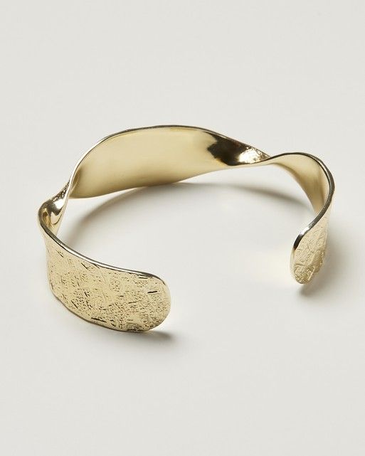 Hammered Cuff Bracelet | Sterling Silver 14k Gold Filled | Light Years