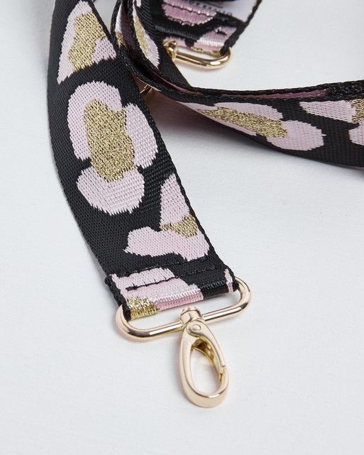 Khaki & Gold leopard Bag Strap – Florrie & Bird