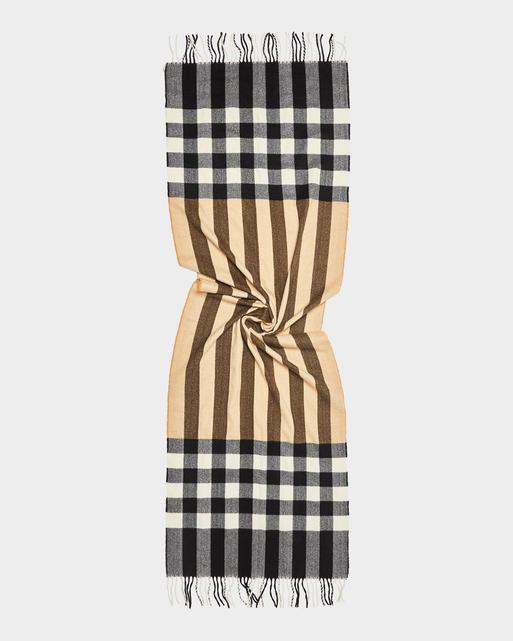 gregory ladner check blanket scarf