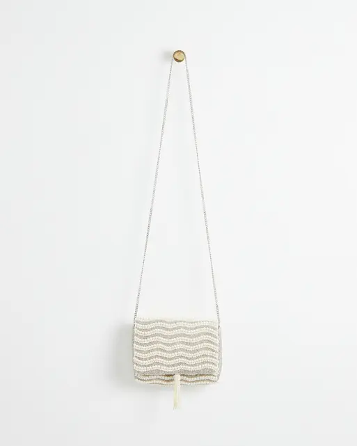 Oliver bonas pearl bag Clearance