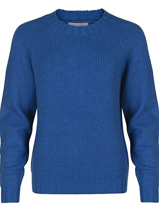 Lily Blue Knitted Jumper | Oliver Bonas