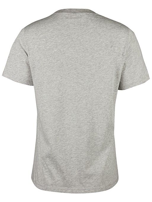 Beaded Floral Grey T-Shirt | Oliver Bonas