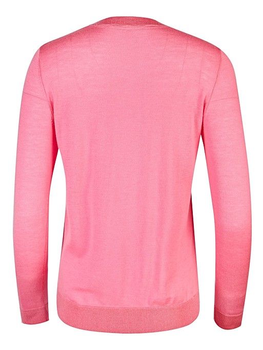 Flamingo Motif Pink Knitted Jumper | Oliver Bonas
