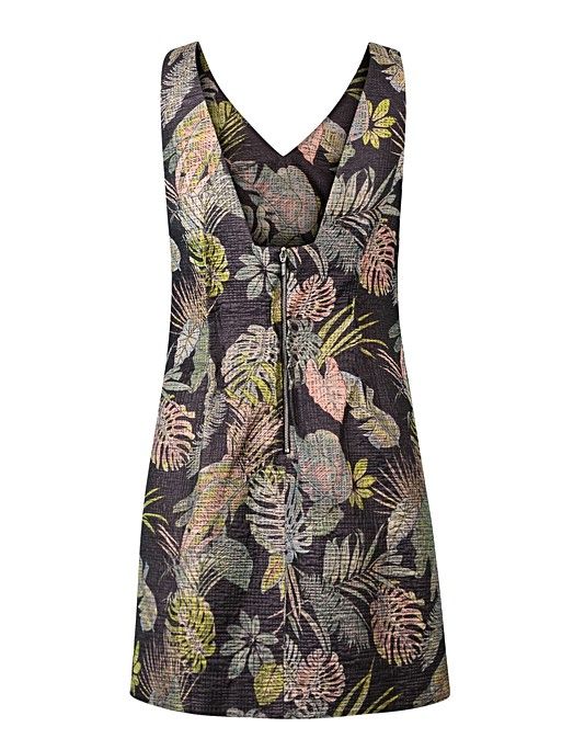 Textured Palm Leaf Dress | Oliver Bonas