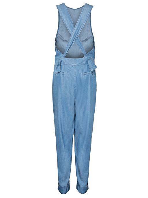 Bliss Dungaree Denim Jumpsuit Oliver Bonas
