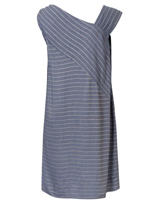 Absorb Asymmetric Stripe Dress | Oliver Bonas