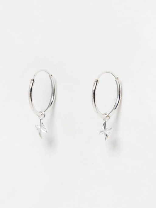 9 Pairs Gold/Silver Small Hoop Earrings with Charm for Women - Spike Huggie Hoop  Earrings Set for Girls: Buy Online at Best Price in UAE - Amazon.ae