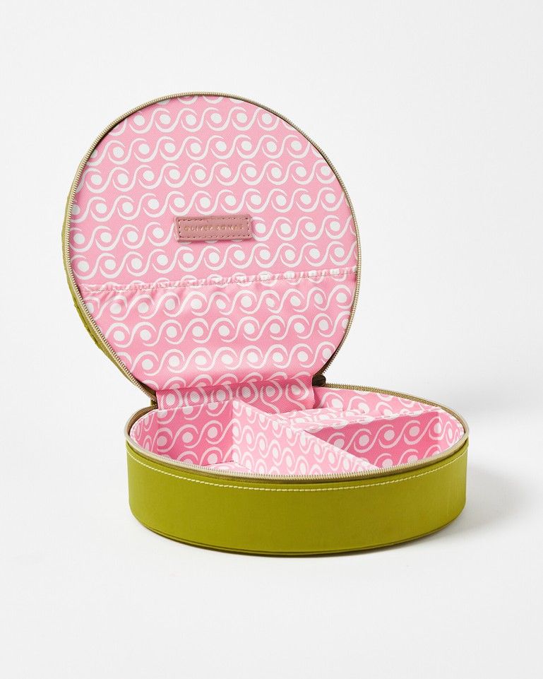 oliverbonas.com | Edith Green Quilted Jewellery Box