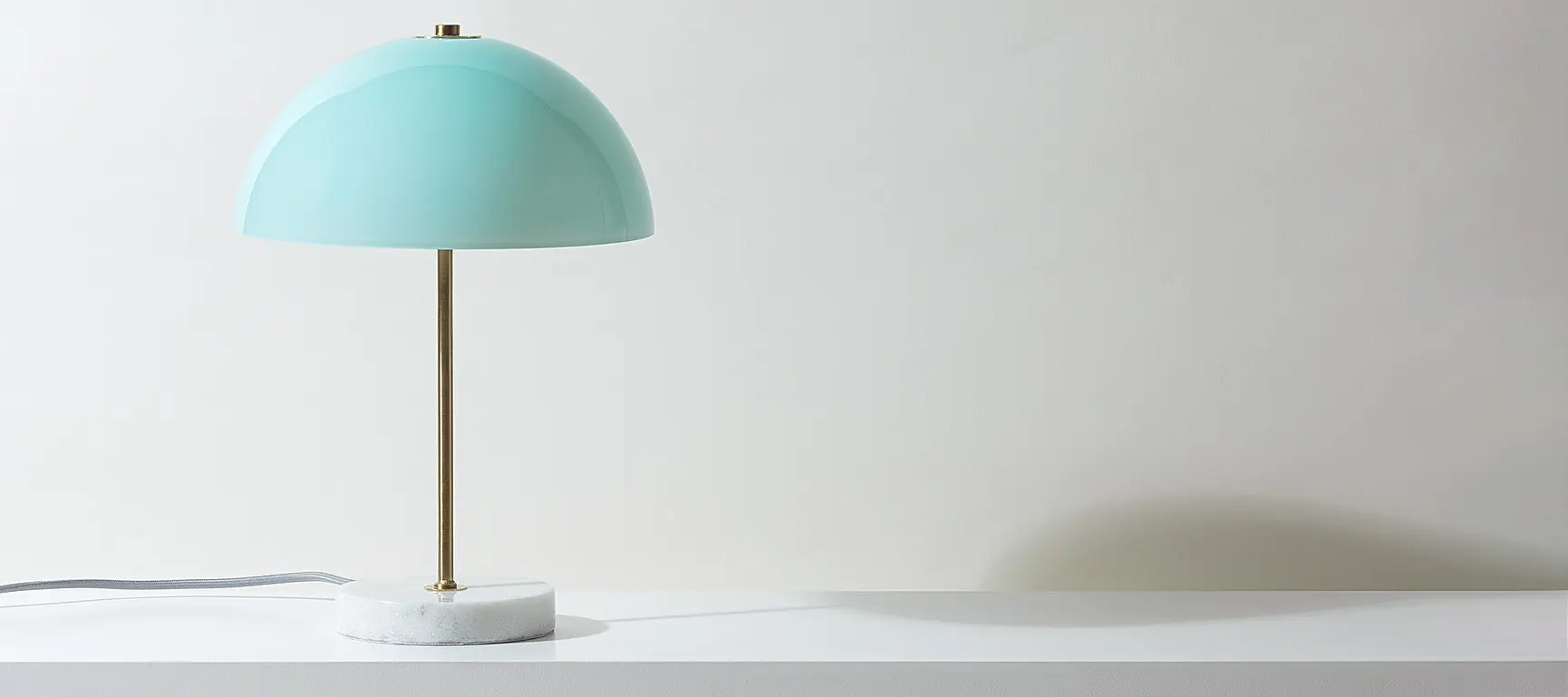 Treno Duck Egg Blue Desk & Table Lamp Oliver Bonas