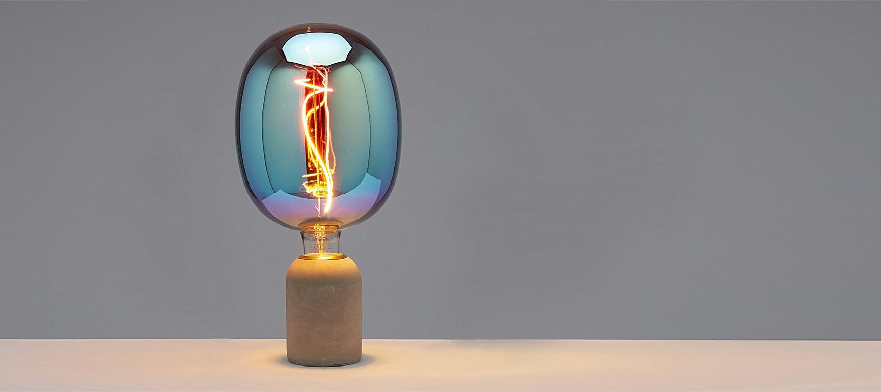 Metallic Iridescent E27 4W LED Light Bulb Oliver Bonas