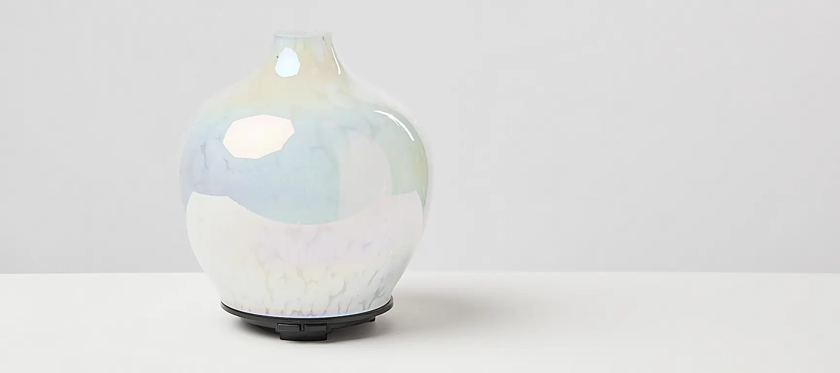 White Spherical Electric Aroma Diffuser Oliver Bonas