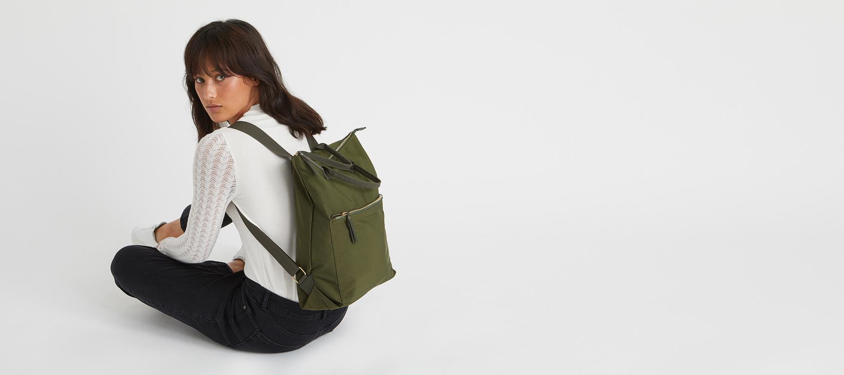 Baden Rectangular Backpack Large Oliver Bonas