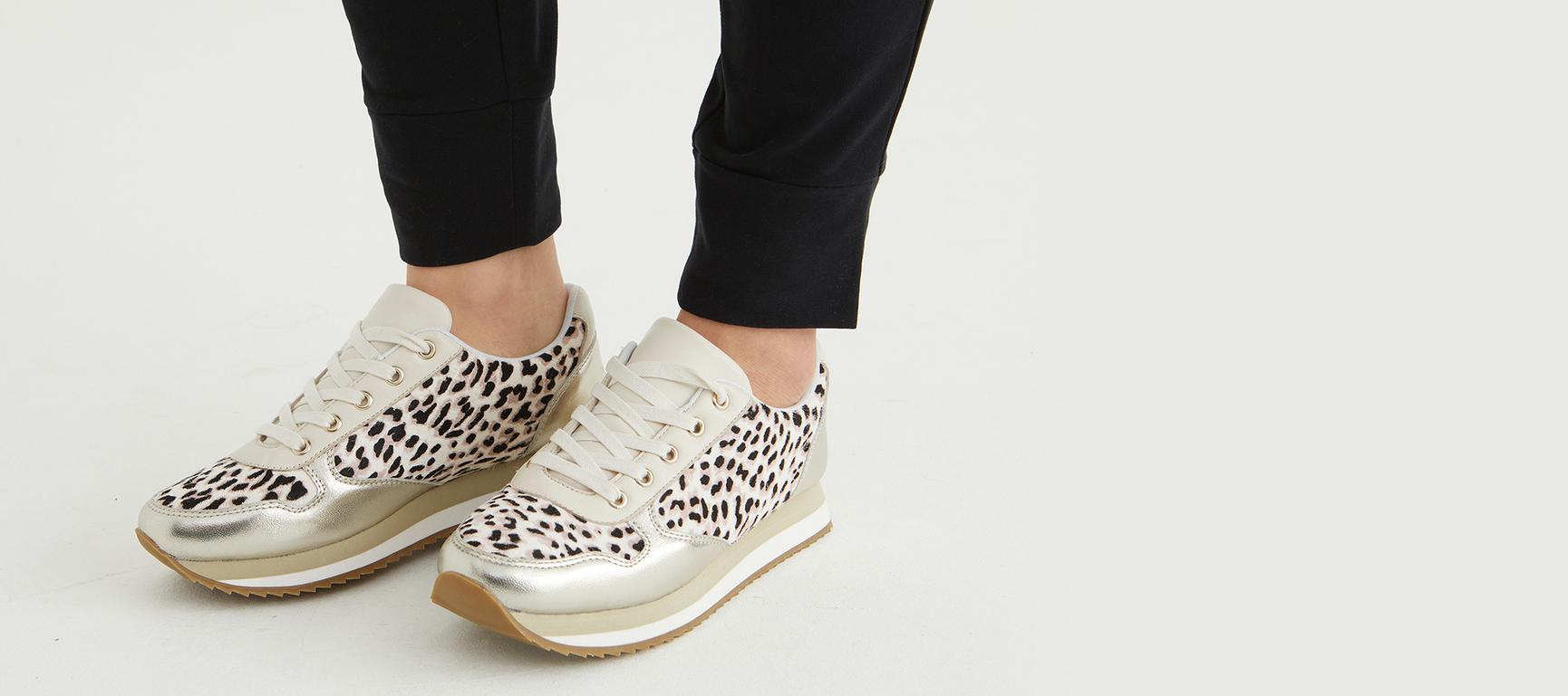 animal print trainers