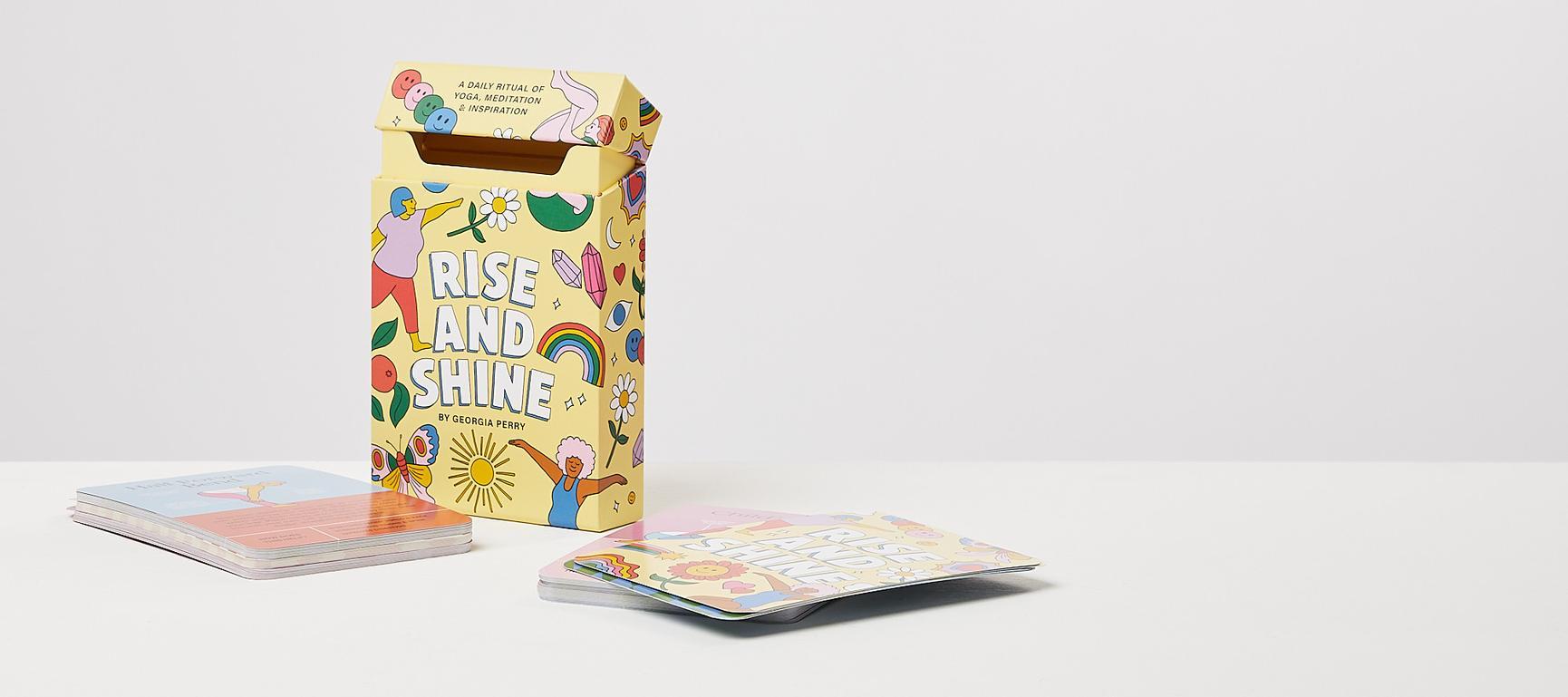 Rise & Shine Yoga And Meditation Cards Oliver Bonas