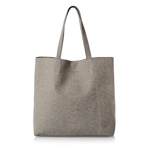 grey shopper bag