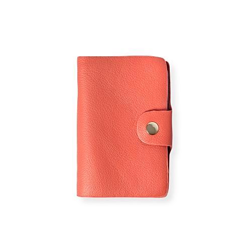 Coral Business Card Holder
