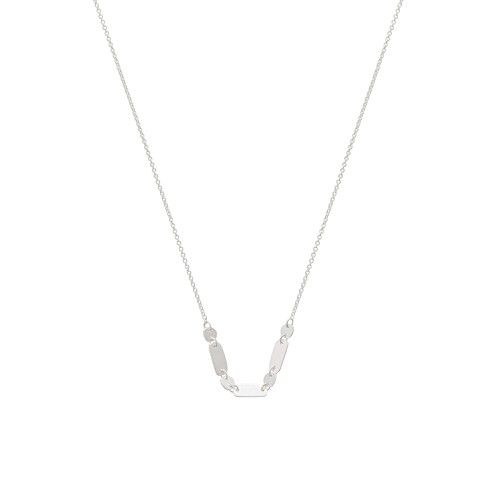 Confetti Short Silver Necklace | Oliver Bonas