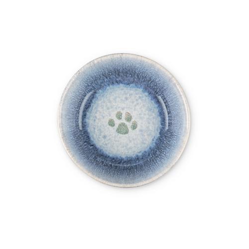 Paw Print Ceramic Pet Bowl Oliver Bonas