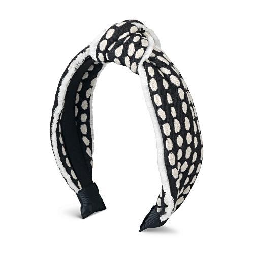 DOTTED JACQUARD HEADBAND Oliver Bonas