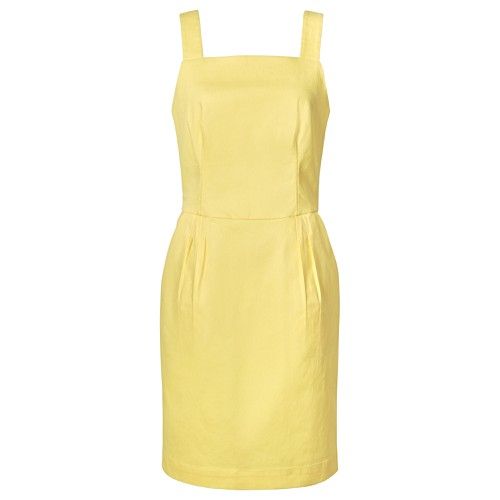 oliver bonas yellow dress