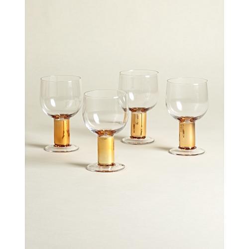 Guilia Wine Glasses Set of Four Oliver Bonas
