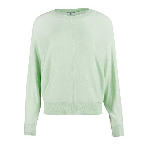 Batwing Mint Green Knitted Jumper | Oliver Bonas