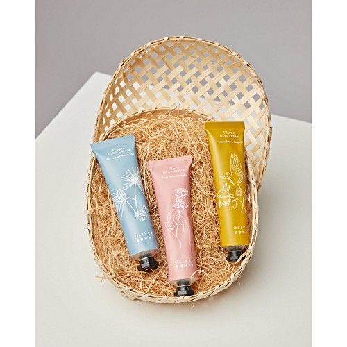 Fragranced Hand Creams Set of Three Oliver Bonas