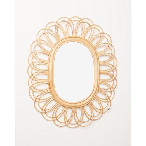 Kotak Rattan Mirror Oliver Bonas