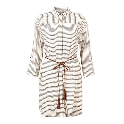 Sailor Striped Longline Shirt Dress | Oliver Bonas
