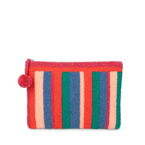 Towling Rainbow Clutch Bag | Oliver Bonas