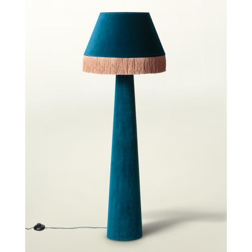 Ero Velvet Tassel Floor Lamp Oliver Bonas
