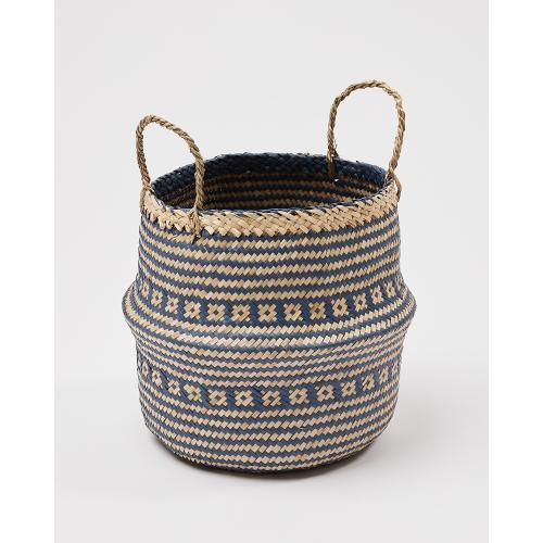 Patterned Seagrass Storage Baskets Oliver Bonas