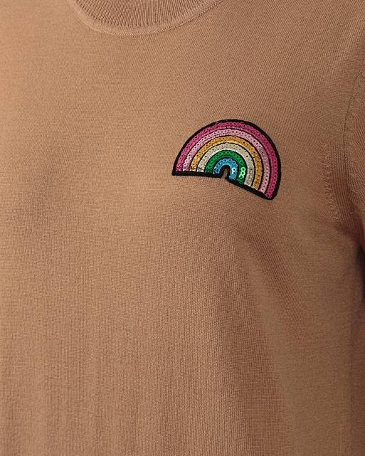 Rainbow Camel Jumper Oliver Bonas