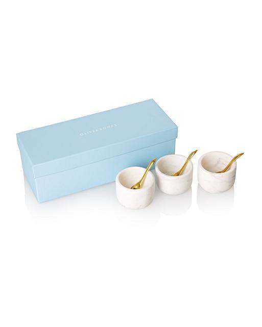Marble Pinch Pot & Tray Set Oliver Bonas