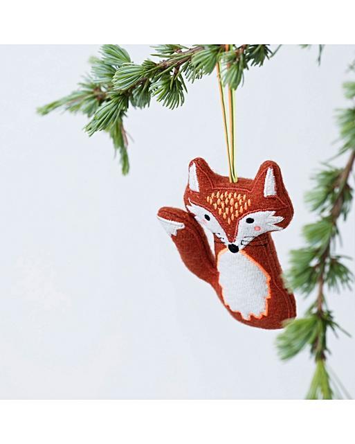 Fox Christmas Decorations 
