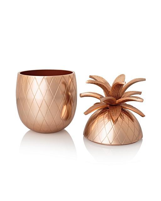 Copper Pineapple Ice Bucket Oliver Bonas