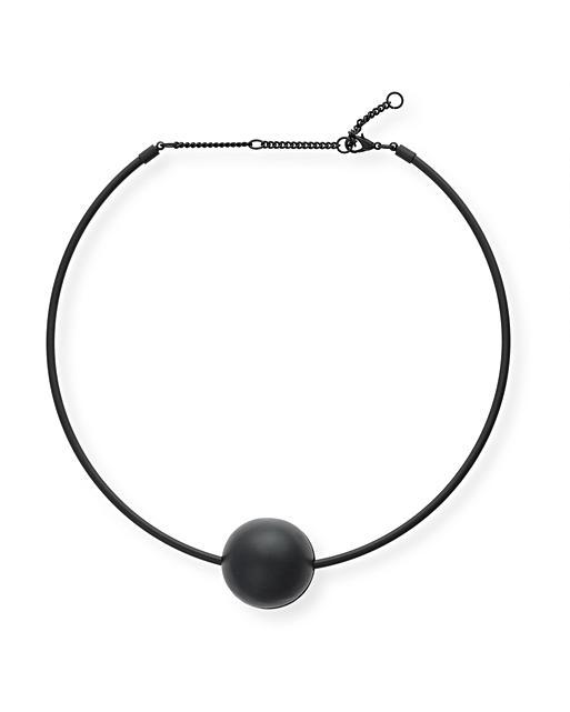 Minimal Ball Choker Necklace Oliver Bonas