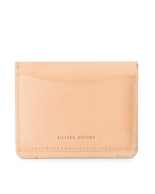Emily Leather Card Holder Oliver Bonas