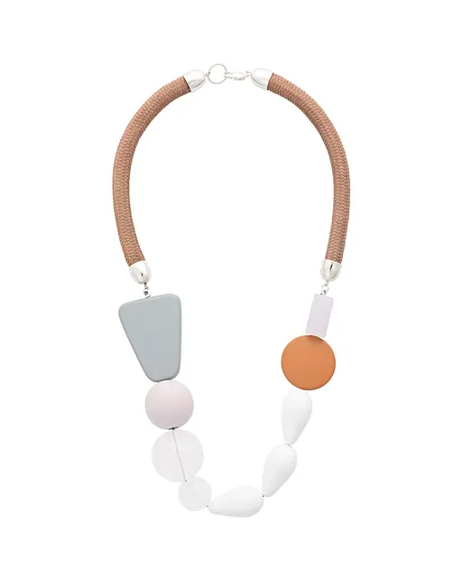 Silvero Multi Bead Necklaces Oliver Bonas