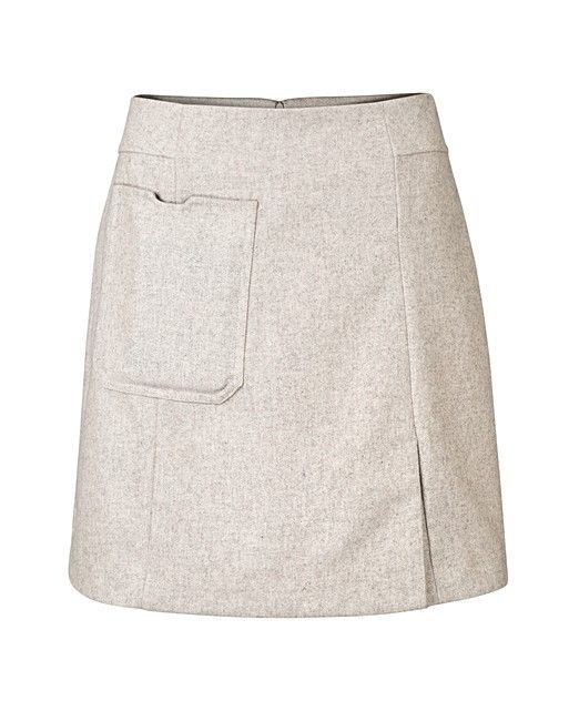 Supreme Wool Wrap Skirt | Oliver Bonas