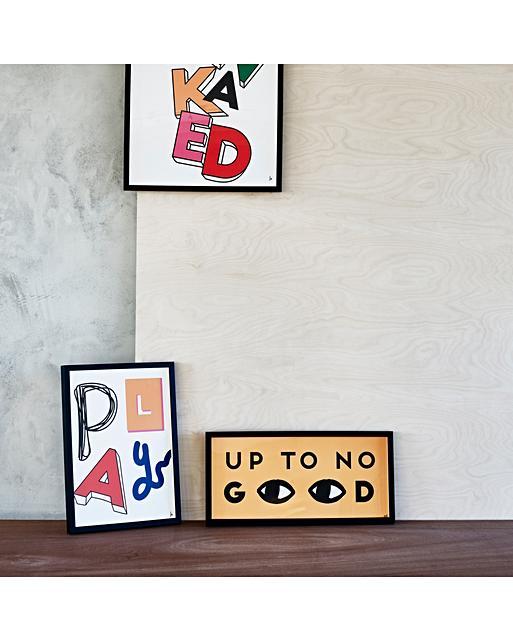 Play Framed Wall Art A3 Oliver Bonas