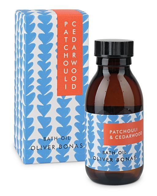 Patchouli & Cedarwood Bath Oil Oliver Bonas