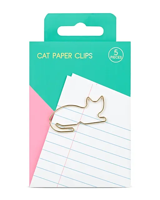 Cat Paper Clips Oliver Bonas