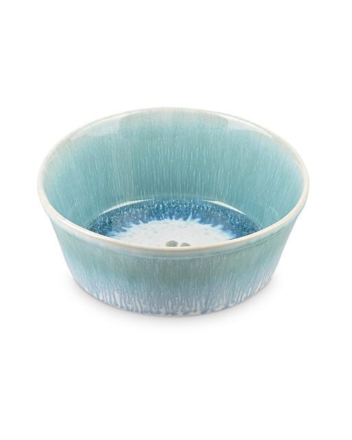 Paw Print Ceramic Pet Bowl Oliver Bonas