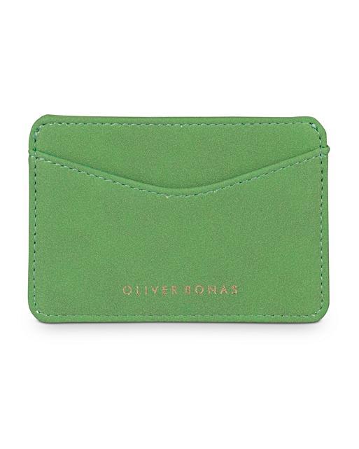 Fleur Green Card Holder Oliver Bonas