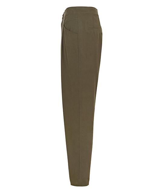 Tapered Khaki Trousers Oliver Bonas