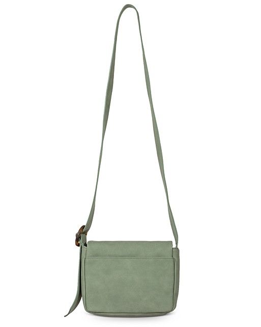 Tort Mint Green Asymmetrical Strap Crossbody Bag | Oliver Bonas