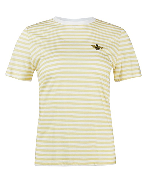 Bumble Bee Yellow Striped T-Shirt | Oliver Bonas